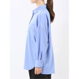 レギュラーカラー 長袖コクーンブラウス | TAKA-Q WOMEN | 詳細画像17 
