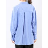 レギュラーカラー 長袖コクーンブラウス | TAKA-Q WOMEN | 詳細画像18 