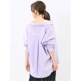 レギュラーカラー 長袖コクーンブラウス | TAKA-Q WOMEN | 詳細画像23 