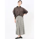 レギュラーカラー 長袖コクーンブラウス | TAKA-Q WOMEN | 詳細画像5 