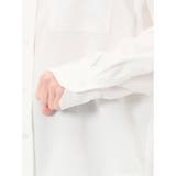 ストレッチ バックタック レギュラーカラー 長袖ブラウス | TAKA-Q WOMEN | 詳細画像11 