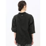 ストレッチ バックタック レギュラーカラー 長袖ブラウス | TAKA-Q WOMEN | 詳細画像13 