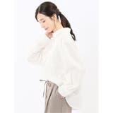 ストレッチ バックタック レギュラーカラー 長袖ブラウス | TAKA-Q WOMEN | 詳細画像2 