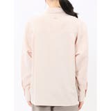 ストレッチ バックタック レギュラーカラー 長袖ブラウス | TAKA-Q WOMEN | 詳細画像28 