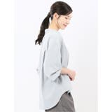 ストレッチ バックタック レギュラーカラー 長袖ブラウス | TAKA-Q WOMEN | 詳細画像34 