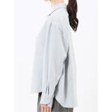 ストレッチ バックタック レギュラーカラー 長袖ブラウス | TAKA-Q WOMEN | 詳細画像37 