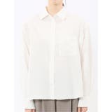 ストレッチ バックタック レギュラーカラー 長袖ブラウス | TAKA-Q WOMEN | 詳細画像6 