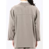 ドライタッチ カルゼ シャツジャケット(セットアップ可能) | TAKA-Q WOMEN | 詳細画像18 