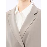 ドライタッチ カルゼ シャツジャケット(セットアップ可能) | TAKA-Q WOMEN | 詳細画像20 