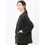 ドライタッチ カルゼ シャツジャケット(セットアップ可能) | TAKA-Q WOMEN | 詳細画像4 