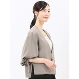 ドライタッチ カルゼ シャツアウター(セットアップ可能) | TAKA-Q WOMEN | 詳細画像14 