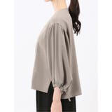 ドライタッチ カルゼ シャツアウター(セットアップ可能) | TAKA-Q WOMEN | 詳細画像17 