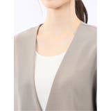 ドライタッチ カルゼ シャツアウター(セットアップ可能) | TAKA-Q WOMEN | 詳細画像20 