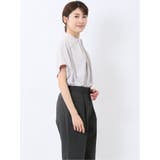 タックパール 半袖プルオーバーブラウス | TAKA-Q WOMEN | 詳細画像15