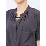 ハンチ/HUNCH バンドカラー オーバーシャツ | TAKA-Q WOMEN | 詳細画像19