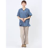 ハンチ/HUNCH バンドカラー オーバーシャツ | TAKA-Q WOMEN | 詳細画像25