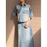 ドロー/DRAW Wフラップデニムシャツ | TAKA-Q WOMEN | 詳細画像6