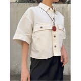 ドロー/DRAW Wフラップデニムシャツ | TAKA-Q WOMEN | 詳細画像8
