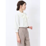 リボンタイ 7分袖 プルオーバーブラウス | TAKA-Q WOMEN | 詳細画像4 