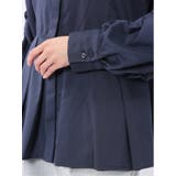 タック 前開き 長袖ブラウス | TAKA-Q WOMEN | 詳細画像10