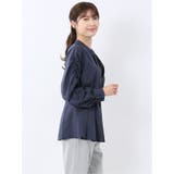 タック 前開き 長袖ブラウス | TAKA-Q WOMEN | 詳細画像4