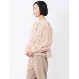 フリル 前開き 長袖ブラウス | TAKA-Q WOMEN | 詳細画像22 