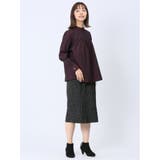 【WEB限定】起毛 スタンドカラープルオーバー長袖ブラウス | TAKA-Q WOMEN | 詳細画像11 