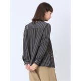 【WEB限定】起毛 スタンドカラープルオーバー長袖ブラウス | TAKA-Q WOMEN | 詳細画像13 