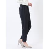 麻調合繊 ベルト付き テーパードパンツ(セットアップ可能) | TAKA-Q WOMEN | 詳細画像36