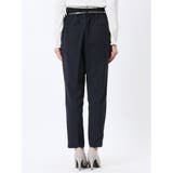 麻調合繊 ベルト付き テーパードパンツ(セットアップ可能) | TAKA-Q WOMEN | 詳細画像40