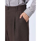 ツイードライク タックワイドパンツ | TAKA-Q WOMEN | 詳細画像28