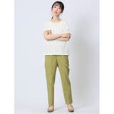 ストレッチ タック アンクルパンツ | TAKA-Q WOMEN | 詳細画像33