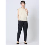 ストレッチ タック アンクルパンツ | TAKA-Q WOMEN | 詳細画像47