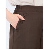 ボタン付き ワイドマリンパンツ | TAKA-Q WOMEN | 詳細画像23 