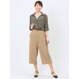 ボタン付き ワイドマリンパンツ | TAKA-Q WOMEN | 詳細画像5 