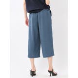 麻調合繊 ボタン付き クロップドパンツ(セットアップ可能) | TAKA-Q WOMEN | 詳細画像25