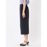 麻調合繊 ボタン付き クロップドパンツ(セットアップ可能) | TAKA-Q WOMEN | 詳細画像39