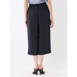 麻調合繊 ボタン付き クロップドパンツ(セットアップ可能) | TAKA-Q WOMEN | 詳細画像40