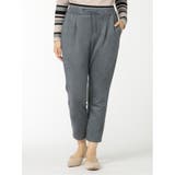 ストレッチ フェイクスエード ドロストパンツ | TAKA-Q WOMEN | 詳細画像1 