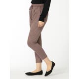 ストレッチ フェイクスエード ドロストパンツ | TAKA-Q WOMEN | 詳細画像15 