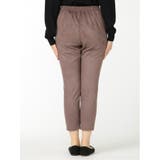 ストレッチ フェイクスエード ドロストパンツ | TAKA-Q WOMEN | 詳細画像21 