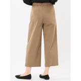 ストレッチ ボタン付き ワンタック ワイドパンツ | TAKA-Q WOMEN | 詳細画像25 