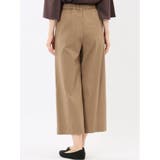 ストレッチ ボタン付き ワンタック ワイドパンツ | TAKA-Q WOMEN | 詳細画像30 