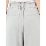 ストレッチ 両面起毛 ツータック ワイドパンツ | TAKA-Q WOMEN | 詳細画像10 