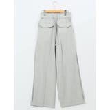 ストレッチ 両面起毛 ツータック ワイドパンツ | TAKA-Q WOMEN | 詳細画像12 