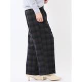 ストレッチ 両面起毛 ツータック ワイドパンツ | TAKA-Q WOMEN | 詳細画像34 