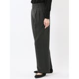 ストレッチ 両面起毛 ツータック ワイドパンツ | TAKA-Q WOMEN | 詳細画像41 