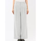 ストレッチ 両面起毛 ツータック ワイドパンツ | TAKA-Q WOMEN | 詳細画像6 