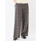 33ベージュ | ストレッチ 両面起毛 ツータック ワイドパンツ | TAKA-Q WOMEN