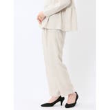 ツイード ストレートパンツ(セットアップ可能) | TAKA-Q WOMEN | 詳細画像2 